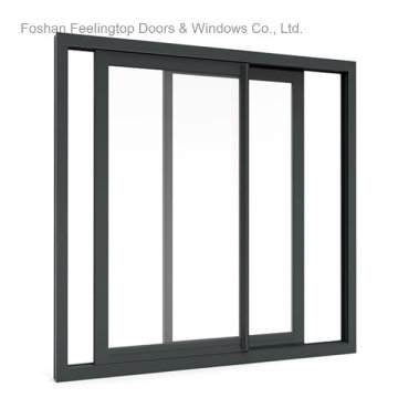 Aluminium Frame Sliding Glass Window for Building (FT-W132)